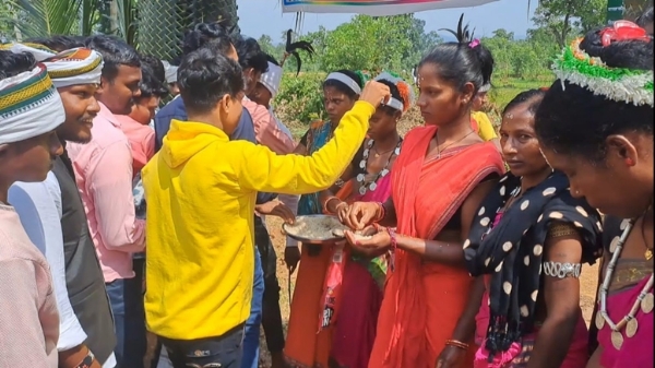 कांकेर : आदिवासी समाज ने अपनी संस्कृति के संरक्षण के लिए गायता जोहरनी का किया आयोजन