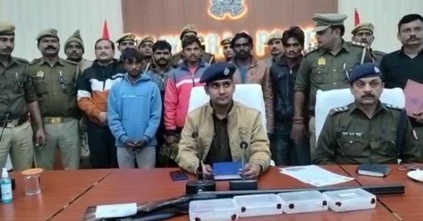 धूमनगंज पुलिस की सक्रियता से छह शातिर चोर गिरफ्तार