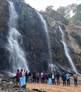 झोझा जल प्रपात पर्यटन स्थल पर किया गया सस्टेनेबल इको टूरिज्म की शुरुआत