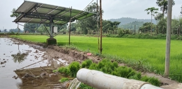 सौर सुजला योजना से विद्युत की निर्भरता हुई खत्म, फसलों में बढ़ोतरी के साथ आमदनी हुई दुगुनी