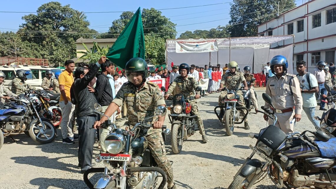 पुलिस अधीक्षक ने कोंडागांव में किया 33वा राष्ट्रीय सड़क सुरक्षा सप्ताह का शुभारंभ