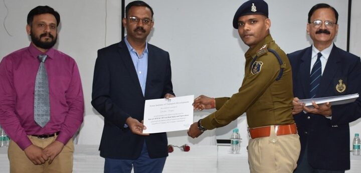 यातायात पुलिस तथा परिवहन विभाग के अधिकारियों का सड़क सुरक्षा संबंधी प्रशिक्षण संपन्न