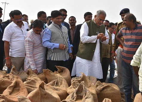 मुख्यमंत्री Bhupesh Bahel ने एक और उपलब्धि पर किसानों को दी बधाई