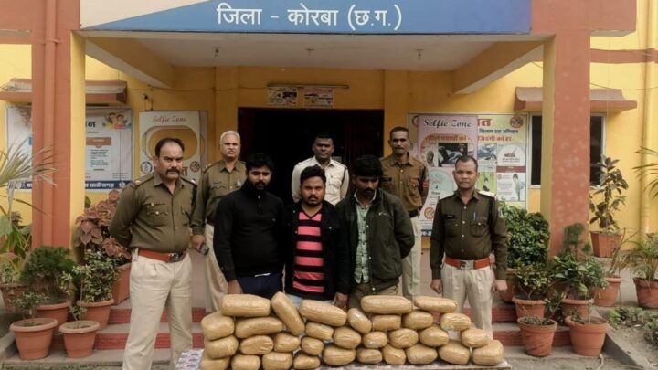 KORBA पुलिस की निजात अभियान के तहत नारकोटिक्स ड्रग्स एंव अवैध नशे के खिलाफ लगातार अभियान जारी