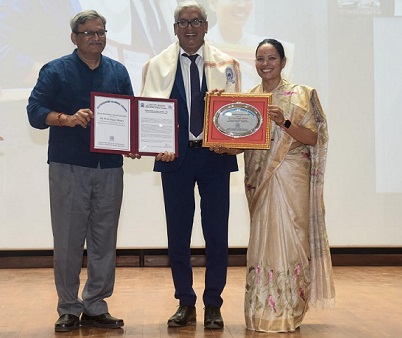 CMD डॉ प्रेम सागर मिश्रा को विशिष्ट एलुमनी अवार्ड (Distinguish Alumnus Award) से नवाजा गया आईआईटी-आईएसएम धनबाद ने माइनिंग क्षेत्र में उनके असाधारण योगदान के लिए दिया प्रतिष्ठित सम्मान