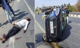 Mahasamund Accident : NH 53 रोड़ पर हादसा, हादसे में व्यक्ति की मौत….