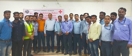 Indian Red Cross Society द्वारा फर्स्ट-एड पर 3 दिनों का प्रशिक्षण आयोजित