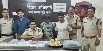 Bilaspur Crime : “Gold Loan Company” के Manager गिरफ्तार, पकड़े गए शातिर चोर के साथ….