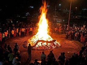 HOLIKA 2023 : छत्तीसगढ़ में बड़े पैमाने पर होगा गौकाष्ठ से बनी होलिका दहन