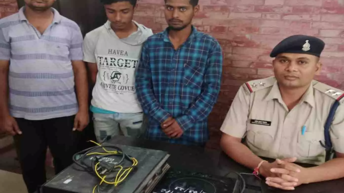 Raipur Crime : सूने मकानों में चोरी करने वाले 6 गिरफ्तार