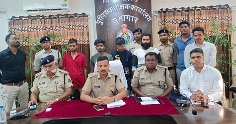 Mahasamund Crime :  चार अंतर राज्य के गांजा तस्करों को पुलिस ने किया गिरफ्तार