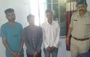 Raipur Crime News : धारदार चाकू के साथ 3 आरोपी गिरफ्तार