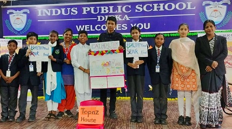 Indus Public School, Dipka में विश्व स्वास्थ्य दिवस के उपलक्ष्य पर हुए विविध कार्यक्रम