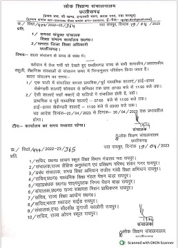 CG BREAKING : स्कूलों का टाइम फिर बदला, CM भूपेश बघेल ने ट्वीट किया आदेश कॉपी….