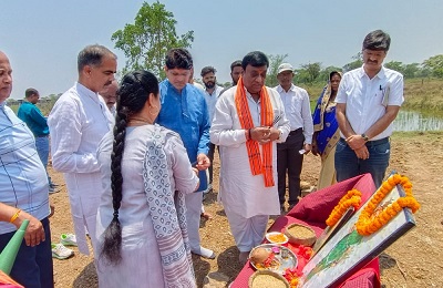 कृषि विज्ञान केंद्र व कृषि महाविद्यालय में अक्ति तिहार का किया गया आयोजन