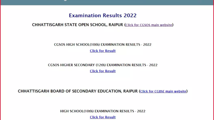 10वीं-12वीं बोर्ड के नतीजे 15 मई से पहले, CGBSE पर कर सकते है चेक….