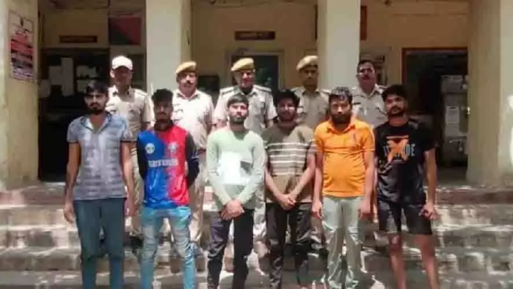 Crime News : ऑनलाइन सट्टा खिलाते 6 आरोपी गिरफ्तार