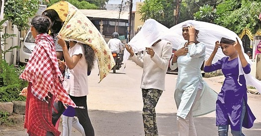 Weather Update: उत्तर-मध्य भारत में गर्मी का जारी है कहर