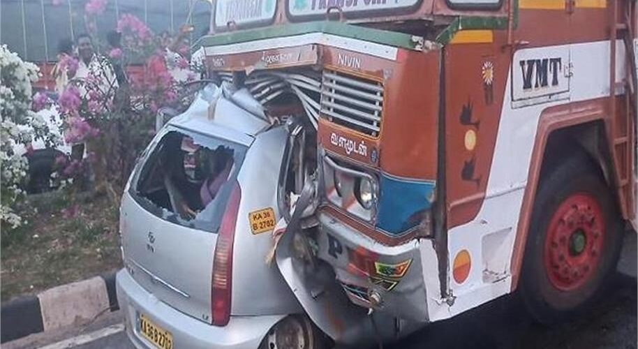 Accident Breaking : कार और लॉरी की टक्कर में 6 लोगों की मौत, CM ने जताया शोक