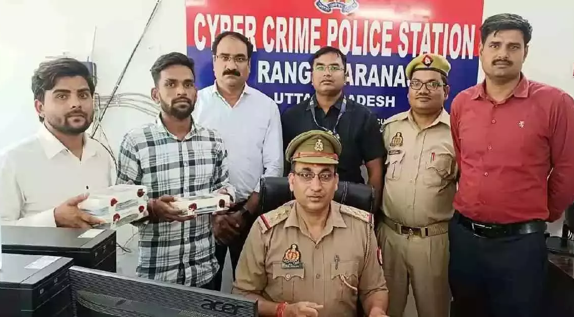 अधिकारी बनकर पुलिस पेंशनरों के खातों से करोड़ों उड़नेवाले गिरोह के दो सदस्य गिरफ्तार