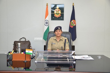 बेमेतरा की नई पुलिस अधीक्षक श्रीमति Bhavna Gupta ने किया पदभार ग्रहण