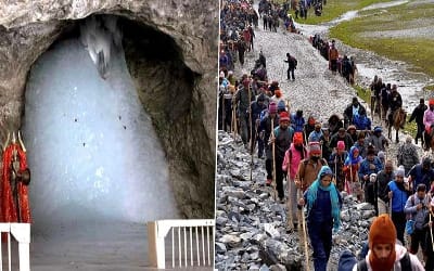 Amarnath Yatra 2023 : 1 जुलाई से शुरू होगी अमरनाथ यात्रा, यात्रियों का होगा 5 लाख का बीमा, चप्पे-चप्पे पर होंगे सुरक्षा के पुख्ता इंतजाम