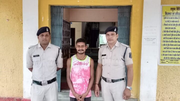 मारपीट कर गंभीर चोट पहुंचाने वाला आरोपी को Akaltara Police ने किया गिरफ्तार