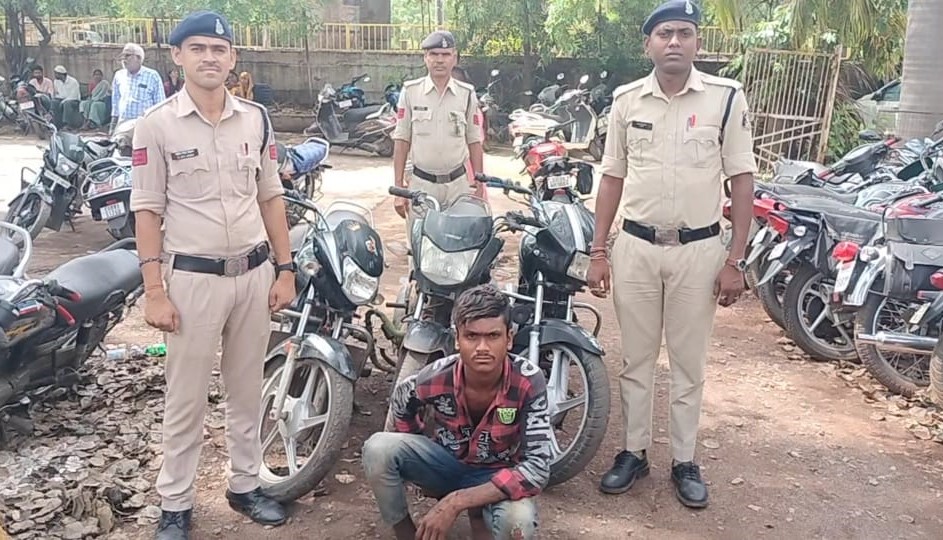 Kotwali Police की बडी कार्यवाही…..रात्रि गश्त पेट्रोलिंग के दौरान वाहन चोर हुआ गिरफ्तार