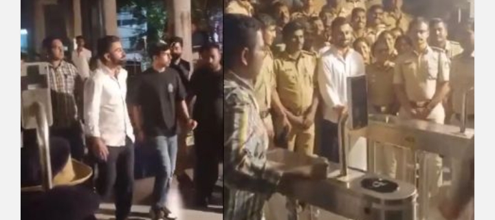 Virat Kohli का बेंगलुरु में छाया क्रेज, स्टार क्रिकेटर से मिलने के लिए पुलिस कर्मचारी भी हुए बेताब- VIDEO