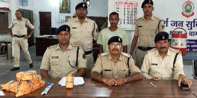 जांजगीर:पुलिस ने धारदार चाकूनुमा हथियार से हत्या करने की नियत से प्राण घातक हमला करने वाला आरोपी गिरफ्तार