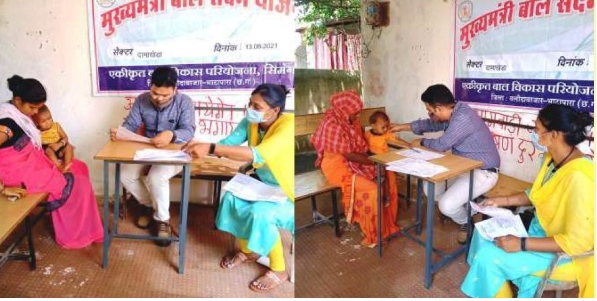 कुपोषित बच्चों को मिली निःशुल्क स्वास्थ्य परीक्षण, दवाएं और बाल रोग विशेषज्ञों से परामर्श सुविधा