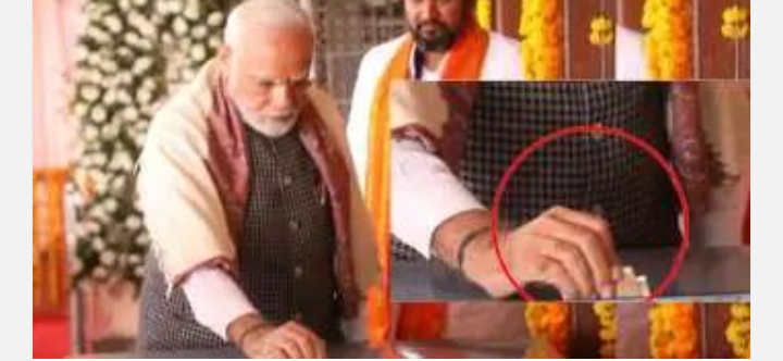 Exposed : PM मोदी ने दान पेटी में लिफाफा नहीं, नोट डाले थे; VIDEO में पुजारी का झूठ पकड़ा गया