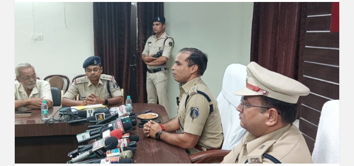 KORBA: कोरबा के नए पुलिस अधीक्षक जितेंद्र शुक्ला ने आज पदभार ग्रहण किया,पत्रकारों से हुए रूबरू