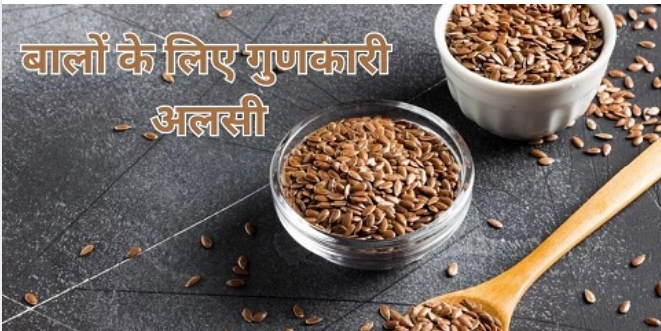 Flaxseed benefits for Hair :अलसी के बीच गुणों से भरपूर होते हैं… सेहत के साथ ही यह बालों के लिए गुणकारी है