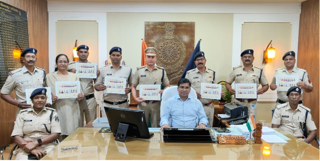 CG NEWS: बिलासपुर जिले के आठ पुलिस अधिकारी कर्मचारी बने माह अक्टूबर हेतु “Cop Of The Month”