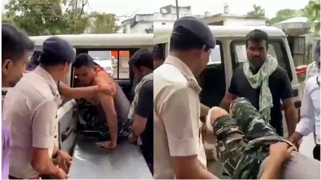 सुकमा में नक्सलियों ने किया IED ब्लास्ट,CRPF जवान घायल