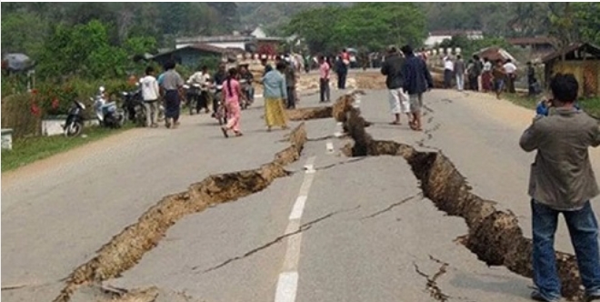 म्यामांर में भूकंप के झटकों से कांपी धरती, डर का माहौल