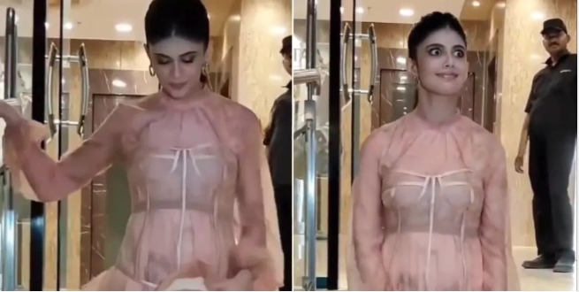 Sanjana Sanghi Video: Oops मोमेंट्स का शिकार हुईं संजना सांघी, एक्ट्रेस की ड्रेस ने दिया धोखा