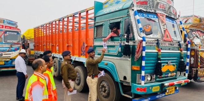 छत्तीसगढ़: नेहरू नगर चौक से सुपेला चौक तक सर्विस रोड पर बेदखली कार्रवाई