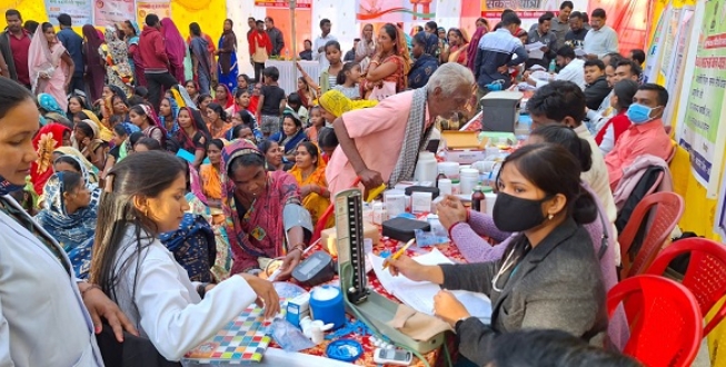 कोरबा: विकसित भारत संकल्प यात्रा शिविर में केंद्र सरकार की योजनाओं की मिली जानकारी