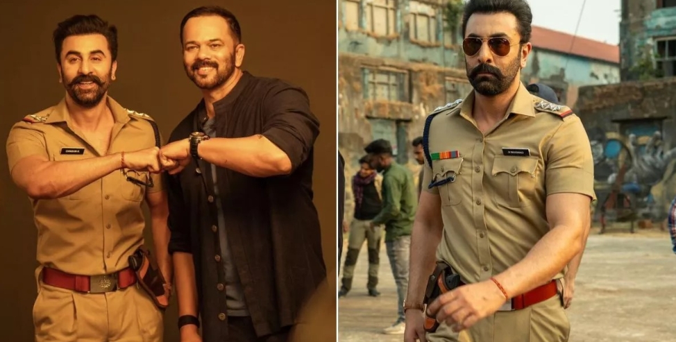 Ranbir Kapoor-Rohit Shetty Pics: पुलिस की वर्दी में दिखा रणबीर कपूर का सिंघम अवतार, क्या रोहित शेट्टी की कॉप यूनिवर्स का बने हिस्सा?