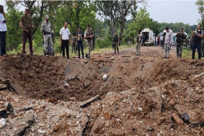 छत्तीसगढ़: अरनपुर ब्लास्ट में शामिल नक्सली की मौत, शनिवार को हुआ था गिरफ्तार…