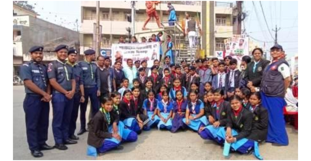 राष्ट्रपिता महात्मा गांधी की पुण्यतिथि ‘शहीद दिवस‘ के अवसर पर जिला स्काउट संघ द्वारा सर्वधर्म सभा का आयोजन