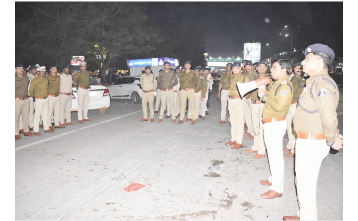 एसपी के निर्देश पर पुलिस अधिकारियों ने होटल-ढाबों में दी दबिश…