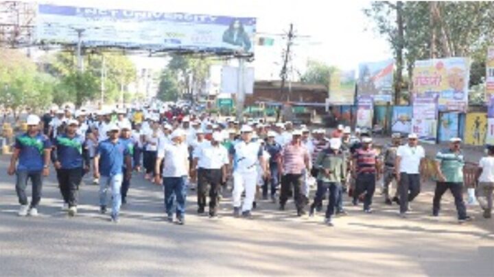 मतदान का संदेश देने मैराथन दौड़ का हुआ आयोजन