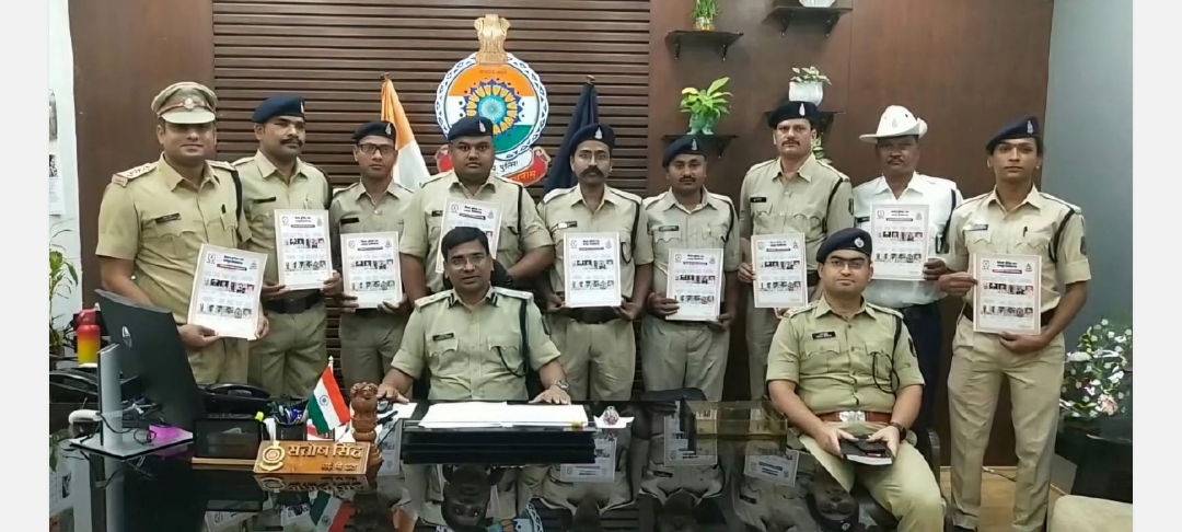 रायपुर जिले में उत्कृष्ट कार्य करने पर बारह पुलिस अधिकारी कर्मचारी बने माह मार्च 2024 हेतु “कॉप ऑफ द मंथ”