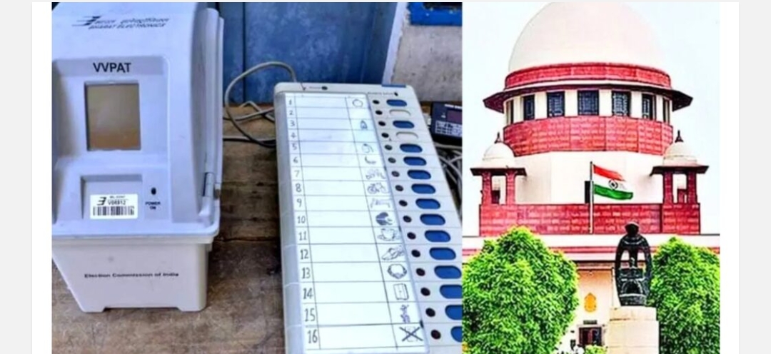 ब्रेकिंग न्यूज़: सुप्रीम कोर्ट ने खारिज की EVM-VVPAT की मांग