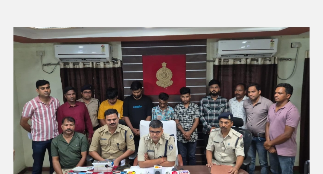 कोरबा: पुलिस की गिरफ्त में आए 5 सटोरिए, यहां से संचालित किया जा रहा था Online सट्टा का कारोबार