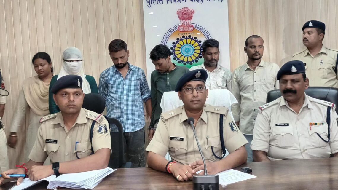 रायगढ़ पुलिस की गांजा तस्करी पर बड़ी कार्रवाई, 175 किलो गांजा समेत 43 लाख रुपये की संपत्ति जप्त