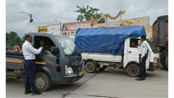 कोरबा: शराब पीकर वाहन चलाने वालों पर लगातार की जा रही कार्यवाही